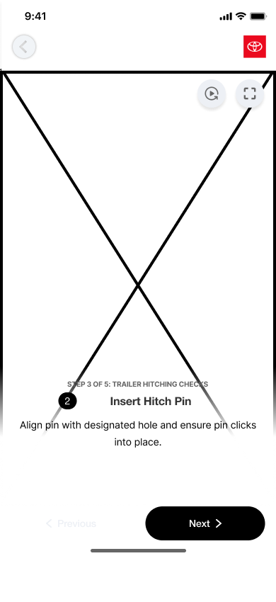 Mid-fi tutorial screen